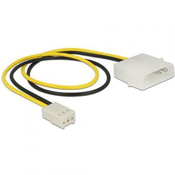 Cable de Potencia Molex DeLOCK 83659, 2 a 3 Pines, 30 cm