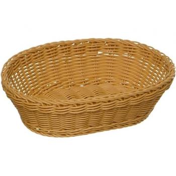 Bolsa Cesta Profi Line 32×23 cm, 7 cm Altura, Mimbre Marrón Claro