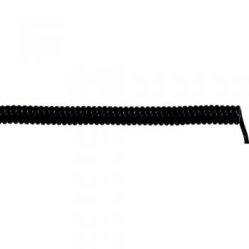 LAPP UNITRONIC Spiral Wire 6×0.25 mm² – 1200 mm / 1600 mm (Black) – 5 Units