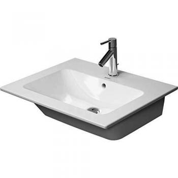 Duravit ME by Starck Möbelwaschtisch 63 cm, weiß, ohne Hahnloch