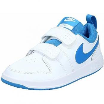 Nike Pico 5, Sneakers Enfant, Multicolore (White/Lt Photo Blue 103), 28 EU