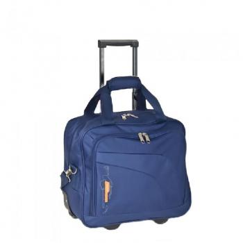 Gabol Blau: Handgepäck-Trolley für Laptop & Wochenreisen