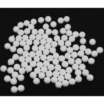 100pcs 15mm White Foam Craft Balls for Kids