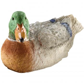 Dekorative Ente im Hockstand – RK Handwerk