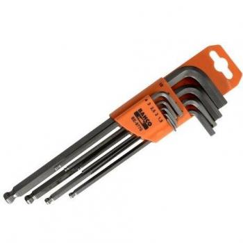 Bahco 9-Piece Ball End Hexagon Allen Key Set (1.5-10mm)