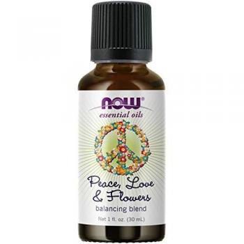NOW Foods 30 ml Essential Oil Blend: Peace Love & Flowers