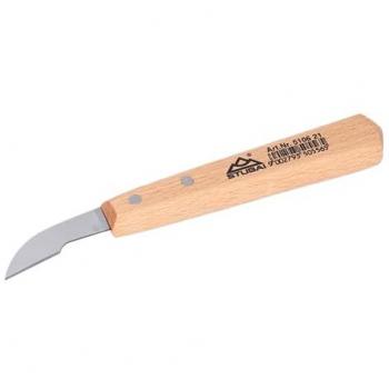 Stubai Kerschnitzmesser Bogen – 50 mm Stahlblatt für Feinarbeiten