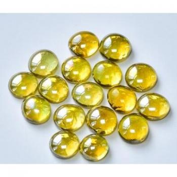 100g Clear Glass Mosaic Pebbles for DIY Crafts