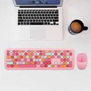 Clavier de Jeu Sans Fil avec Souris 2.4G