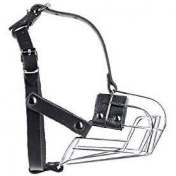 Julius-K9 Metal Muzzle for Yorkshire Terrier, Poodle, Cocker Spaniel