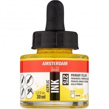 Bote de tinta 30 ml Ámsterdam amarillo primario
