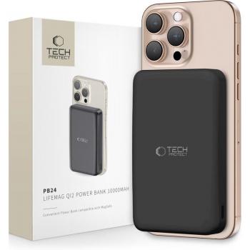 Powerbank LIFEMAG PB24 10 000 mAh – 15 W, Wireless MagSafe, QI2, Nero