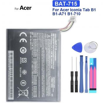 EnergiMax 2640 mAh – Batería Lithium‑Polymer para Acer Tab B1