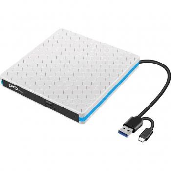Unidad Externa CD/DVD con Interfaz Tipo‑C