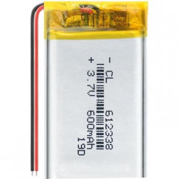 3.7V 600mAh LiPo Battery for DVD Players and GPS