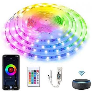 0M Smart RGB LED Strip Lights with WiFi