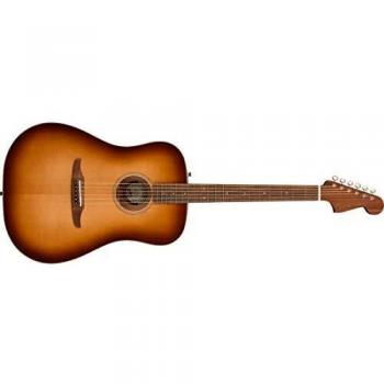 Fender Redondo Classic Dreadnought Acoustic Electric Guitar, Aged Cherry Burst