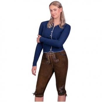 Edelnice Damen Kniebund Lederhose Juliane aus Wildbock