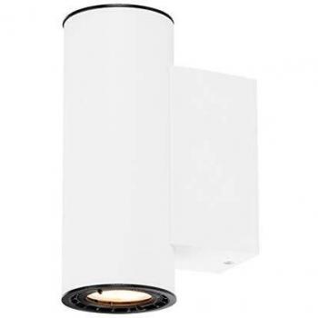 SLV Supros 78 Wandlampe, Up/Down, rund, 3000K, weiß
