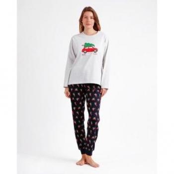Pyjama à Manches Longues Femme Admas