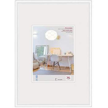 Walther Bilderrahmen New Lifestyle Acrylglas Weiß 42x59,4 cm (A2)