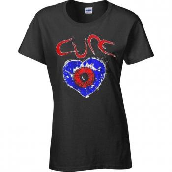 T‑Shirt The Cure : Wish Tour 1992 – Taille M, L, XL, XXL – Femme – Noir