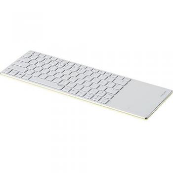 Rapoo E6700 – Tastiera Multimediale Bluetooth 3.0, Verde, 82 Tasti, Touchpad