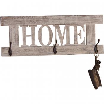 Iovivo Holzwandregal – 55 × 8 × 21 cm Naturfarbe