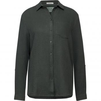 Cecil Damen Klassikbluse mit Brusttasche