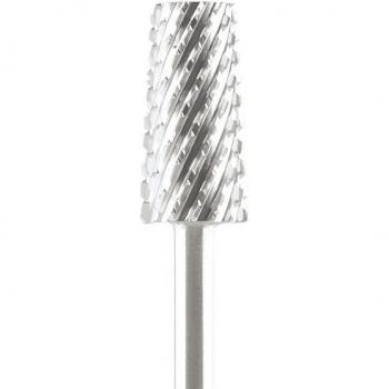 2pcs Gold/Silver Large Tapered Barrel Carbide Nail Drill Bits 6.6mm