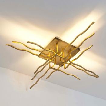 Indirekt leuchtende LED Deckenlampe Buffet Eisen