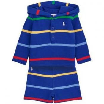 Ralph Lauren Kids Collection Hooded Set Multi‑Tons