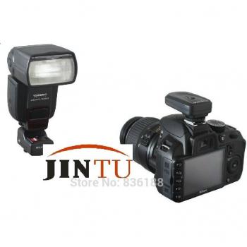 Disparador inalámbrico JINTU PT-04, 4 canales, para flash de estudio Canon, Nikon, Pentax y Yongnuo