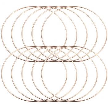 Cercle d’anneaux en laiton – Dream Catcher 10 pcs