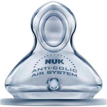 NUK First Choice+ Anti-Colic-Trinksauger Silikon, Größe 2