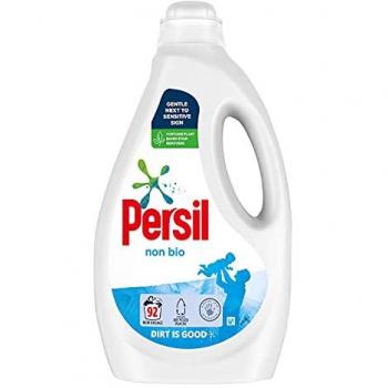 Persil Non Bio Liquid Detergent Gentle Next to Sensitive Skin 2.484L, 92 Washes