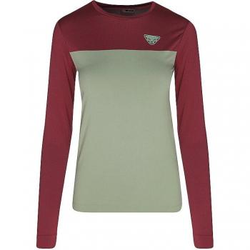 Maglia a Manica Lunga Dynafit Traverse S-Tech Donna Verde Oliva