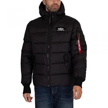 Giacca funzionale Alpha Industries nero / bianco
