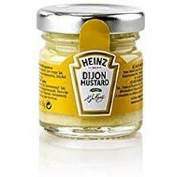Heinz Dijon Senf, 33 ml, fein im Portionsglas