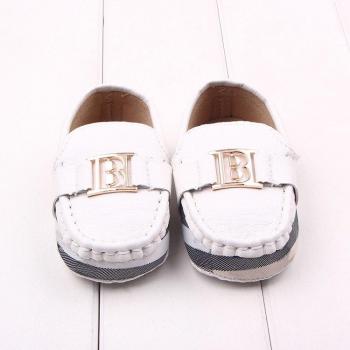 Chaussures Bébé Printemps‑Automne Plaid Toile PU