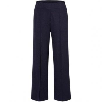 Goldner Fashion 3/4-Länge Hose mit seitlichen Streifen
