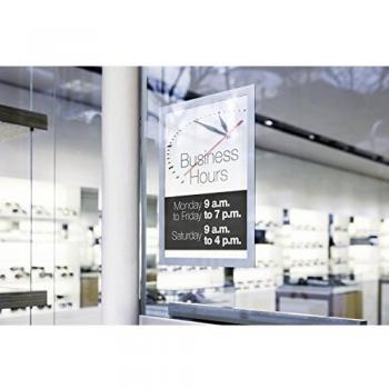 DURAFRAME Sun A4 Portacarteles Plata