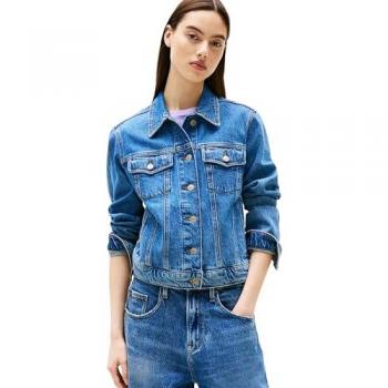 Giacca Tommy Jeans Classic Trucker Jacket in Jeans