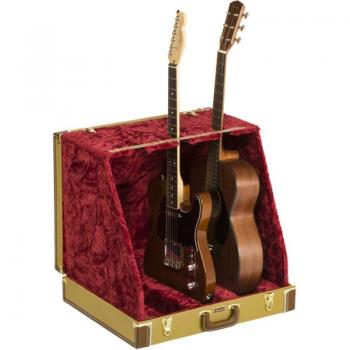 Fender Classic Series 3-Guitar Stand in Tweed