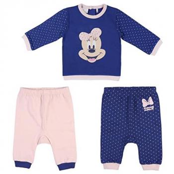 Chándal Minnie Mouse 3 Piezas