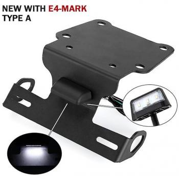 Soporte de matrícula para motocicleta Yamaha Tenere 700 Xtz700 / Rally T7 2019-2023