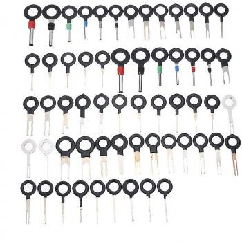 Kit de Extracción de Conectores Automotrices con Cadena de Perlas 118 Piezas