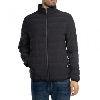 Ted Baker Tucson Männerschwarze Jacket – XL, geschweißtes Design, schwarz
