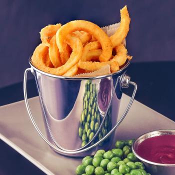 Luxury 9 cm Stainless Steel Miniature Sauce Buckets – 6-Piece Set