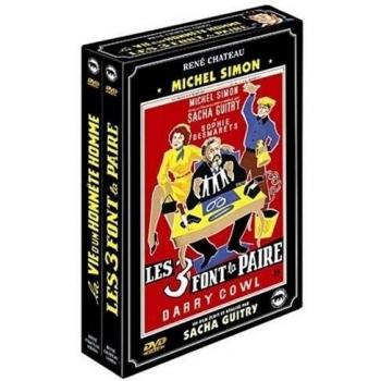 Coffret DVD Sacha Guitry : La Vie d'un honnête homme & Les Trois font la paire